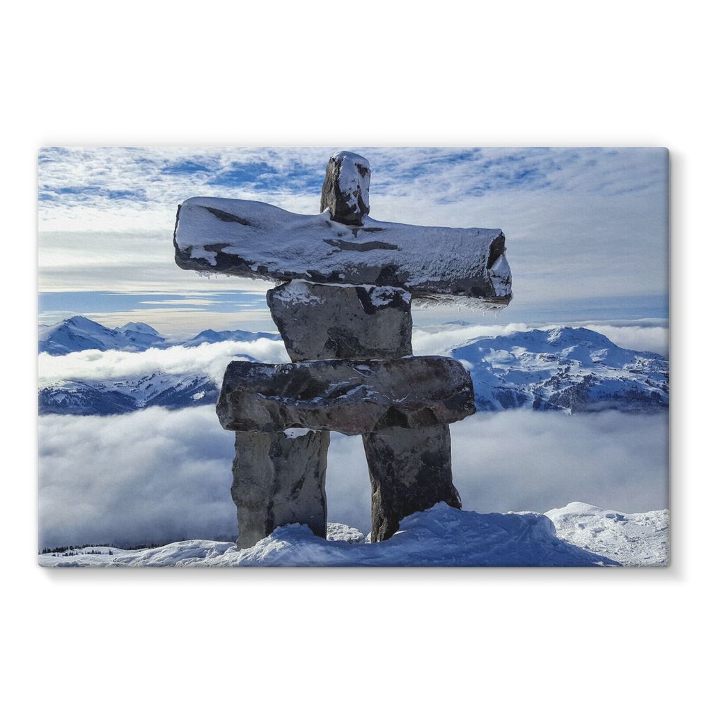 Inukshuk:  Stretched Canvas