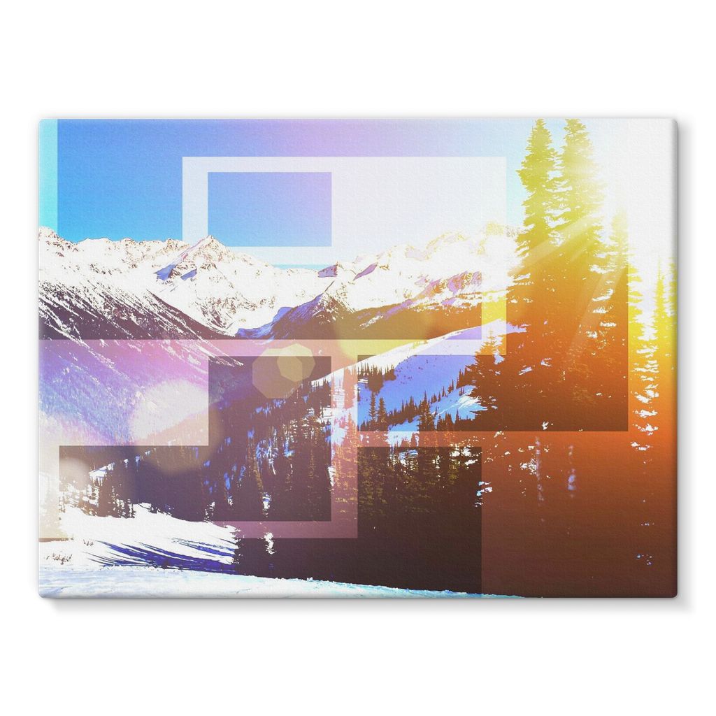 Whistler Geo:  Stretched Canvas