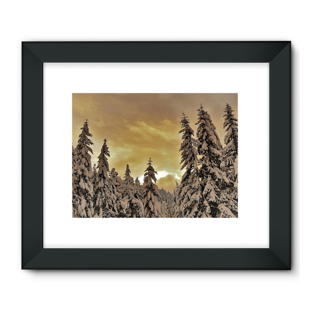 Sunset Valley: Framed Fine Art Print