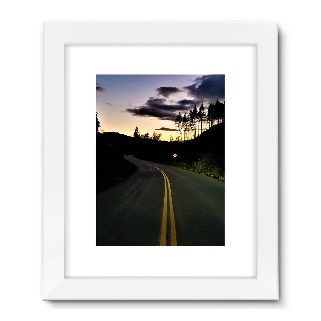 Sunset Journey:  Framed Fine Art Print