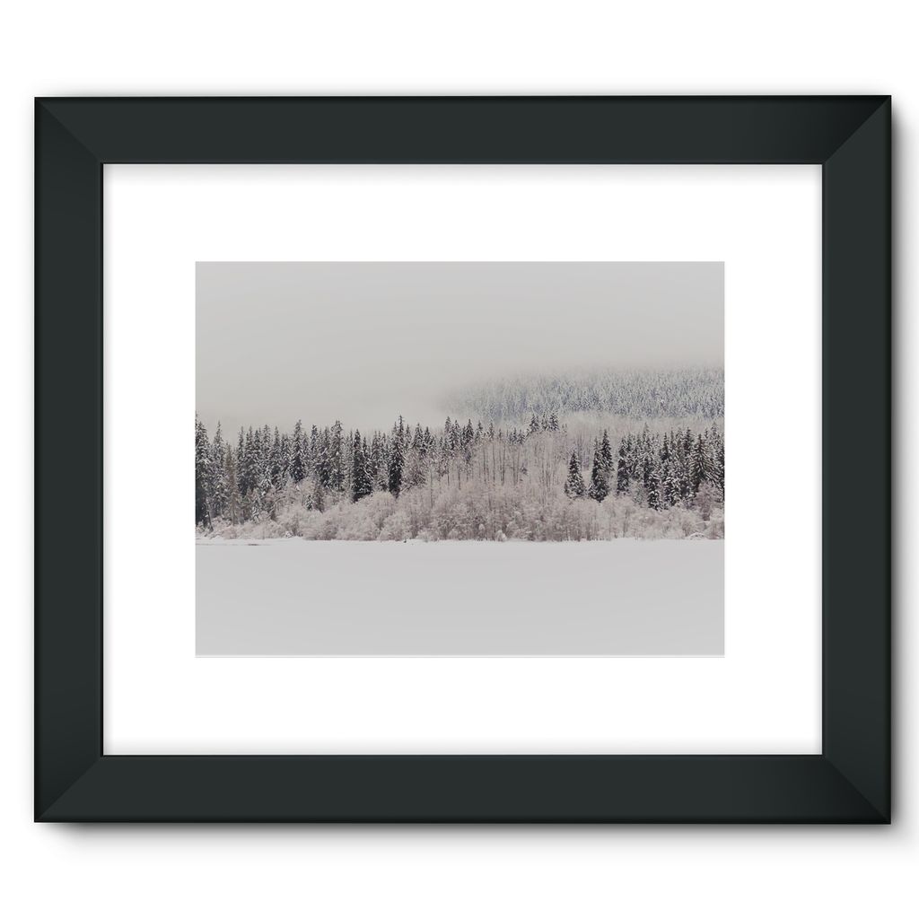 White Out:  Framed Fine Art Print