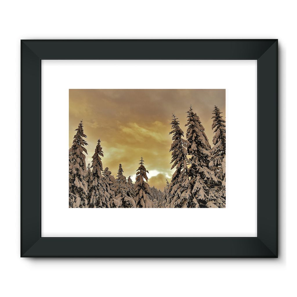 Sunset Valley: Framed Fine Art Print