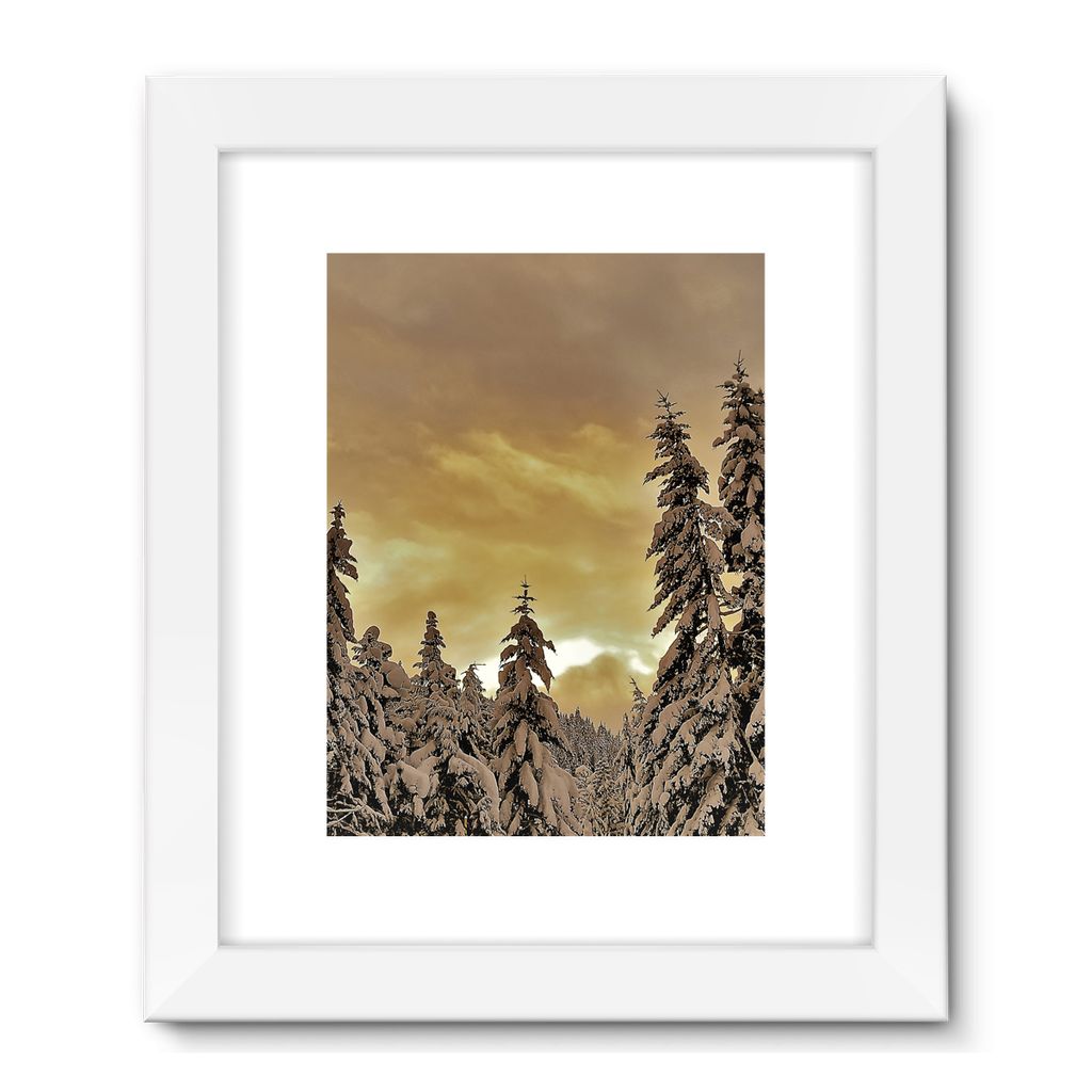 Sunset Valley: Framed Fine Art Print