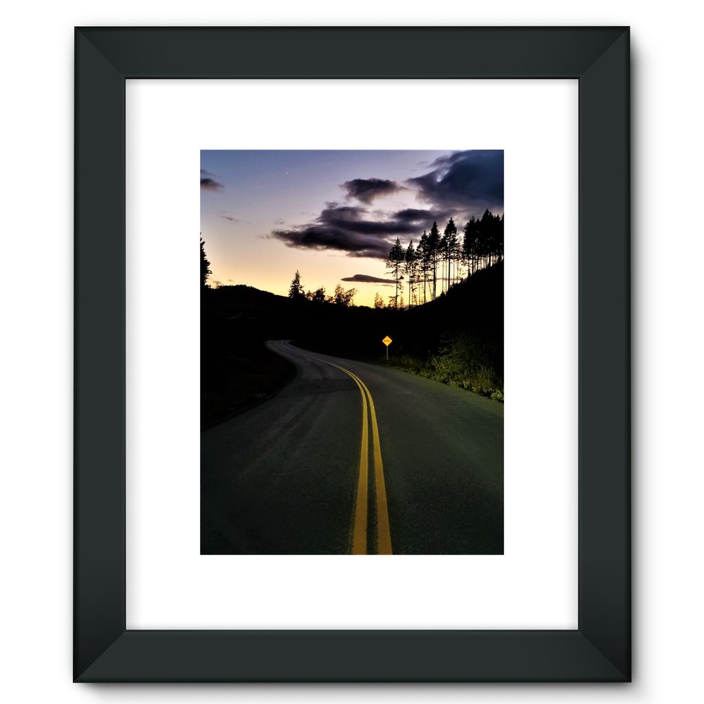 Sunset Journey:  Framed Fine Art Print