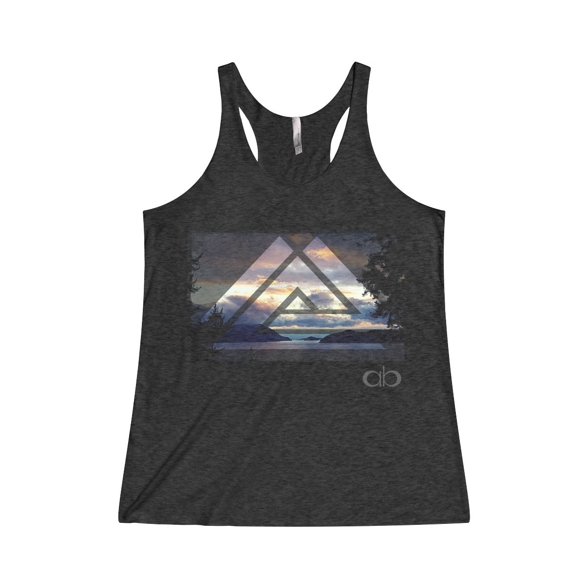 Tri- Howe Sound: Women's Tri-Blend Racerback Tank