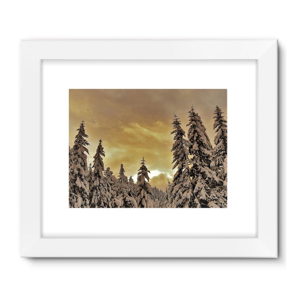 Sunset Valley: Framed Fine Art Print