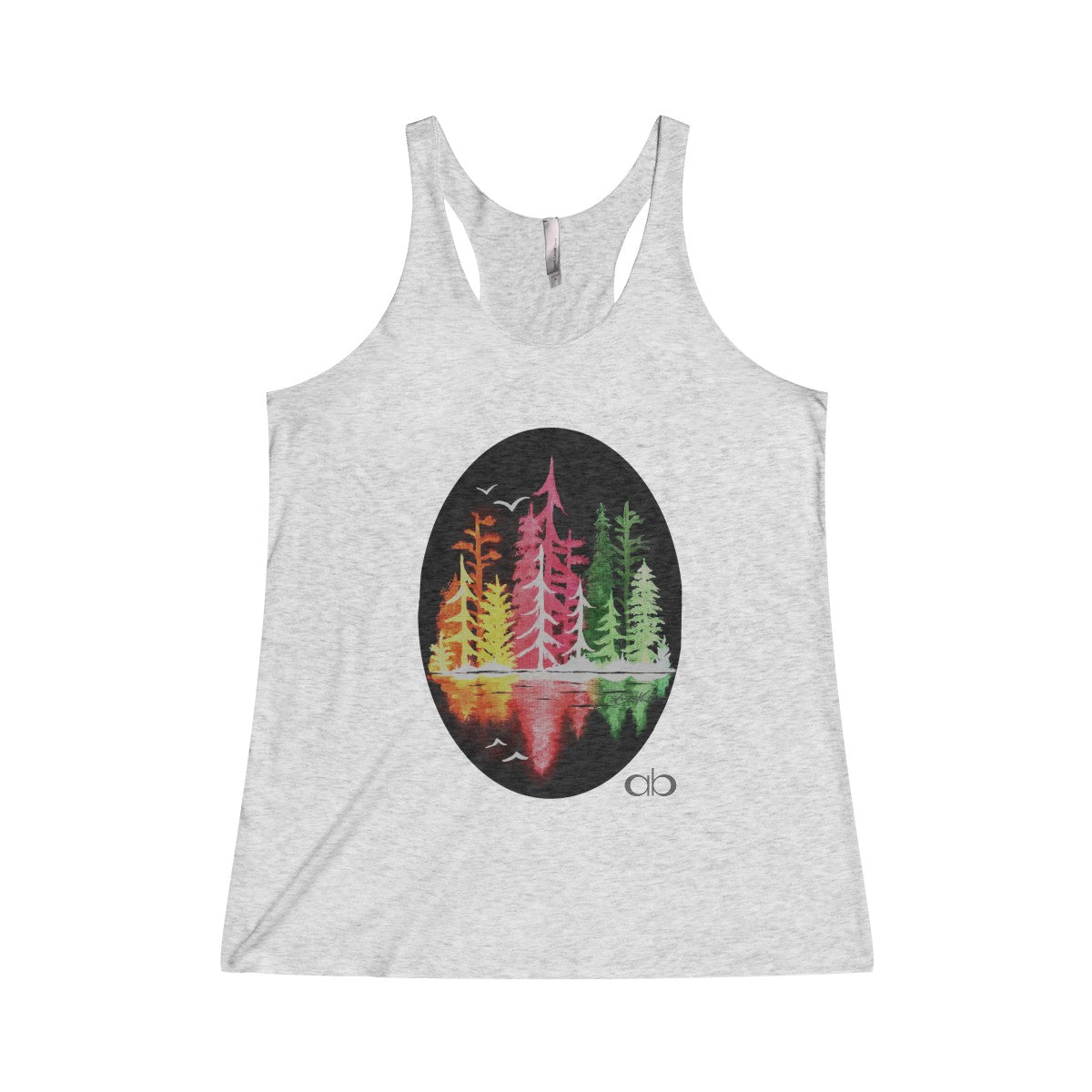 Can You Be More Pacific: Women's Tri-Blend Racerback Tank