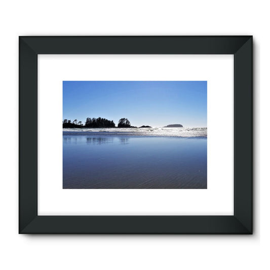 Glassy Surf:  Framed Fine Art Print