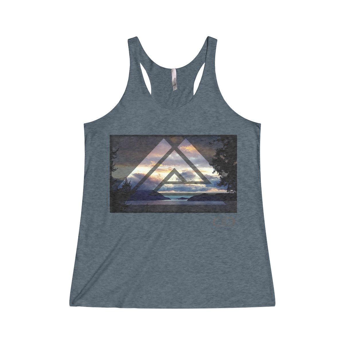 Tri- Howe Sound: Women's Tri-Blend Racerback Tank