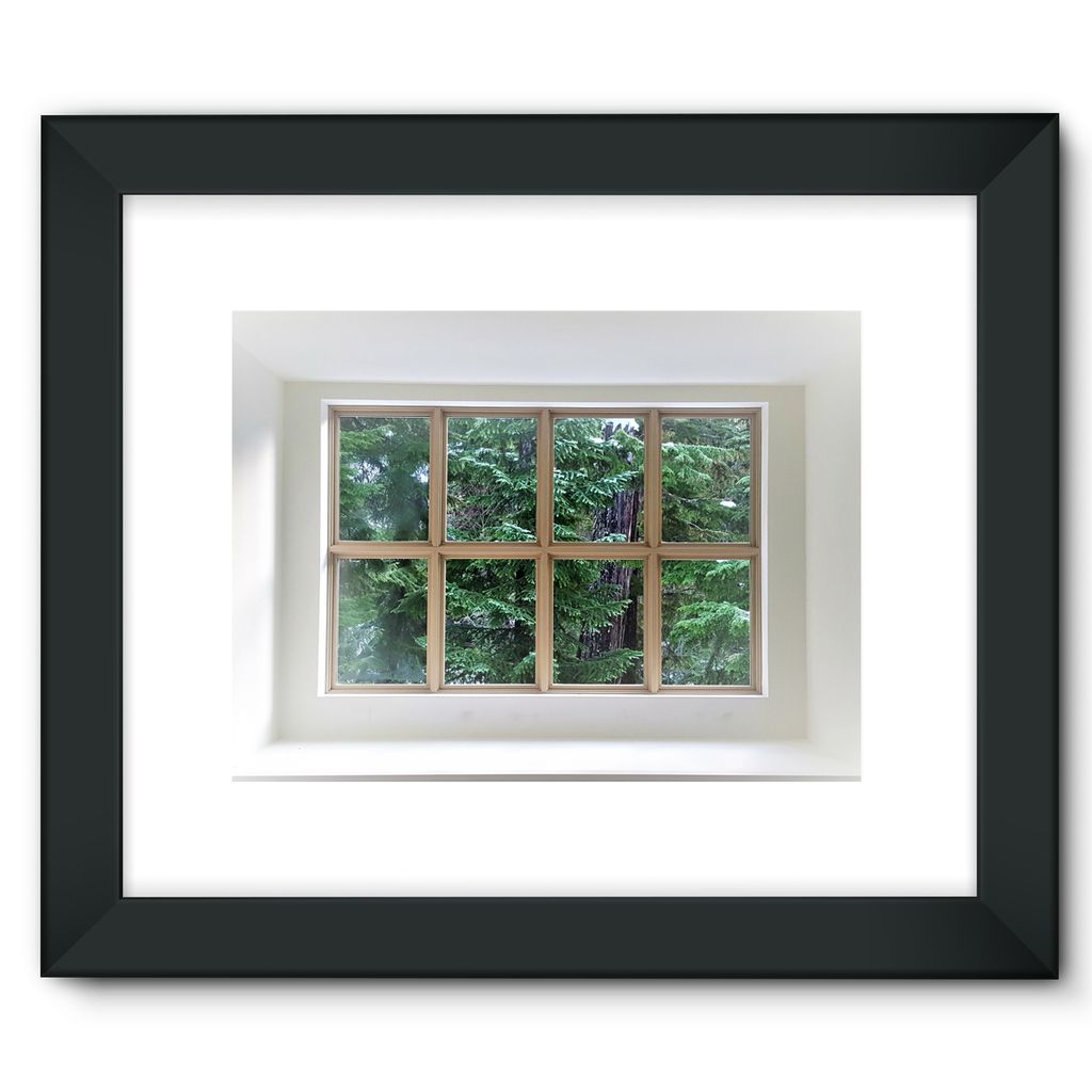 Hygge Window: Framed Fine Art Print