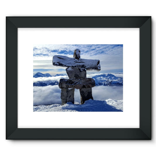 Inukshuk:  Framed Fine Art Print