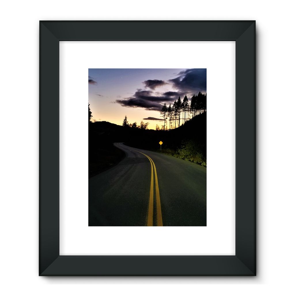 Sunset Journey:  Framed Fine Art Print