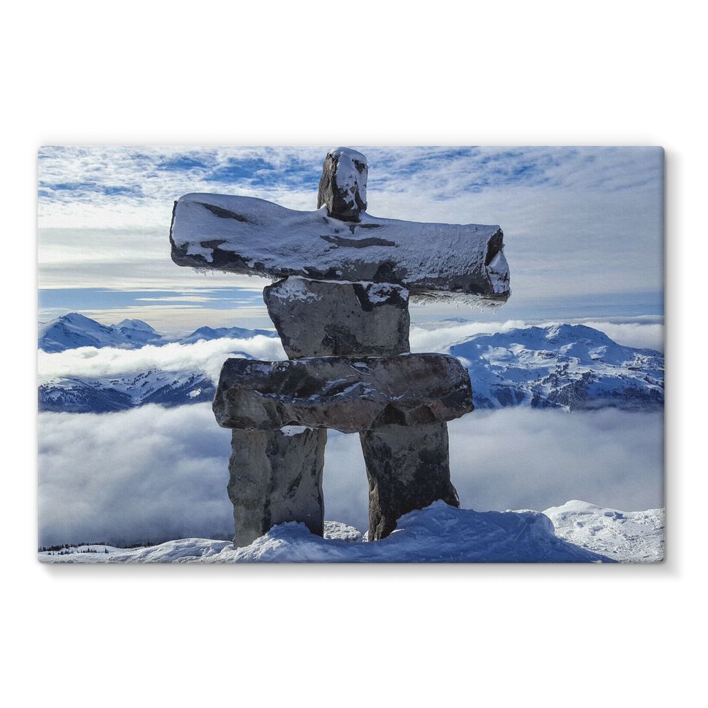 Inukshuk:  Stretched Canvas