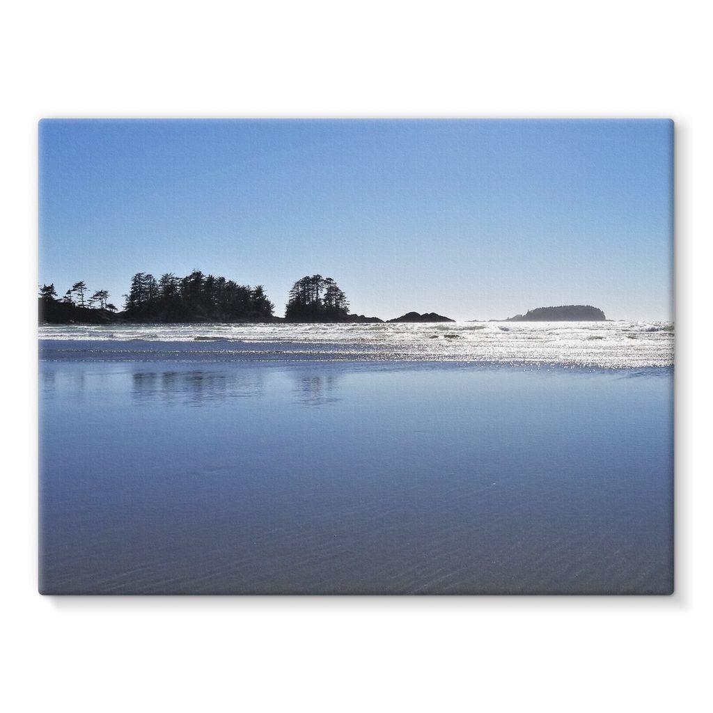 Glassy Surf:  Stretched Canvas