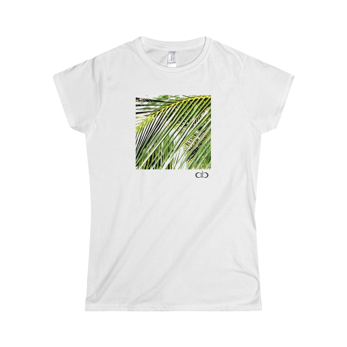 Filtered Palm: Women's Softstyle Tee