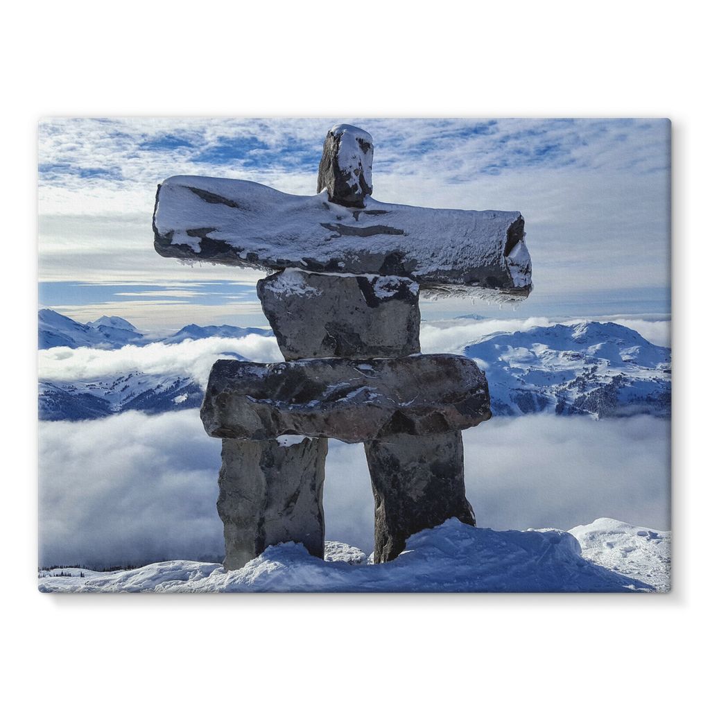 Inukshuk:  Stretched Canvas