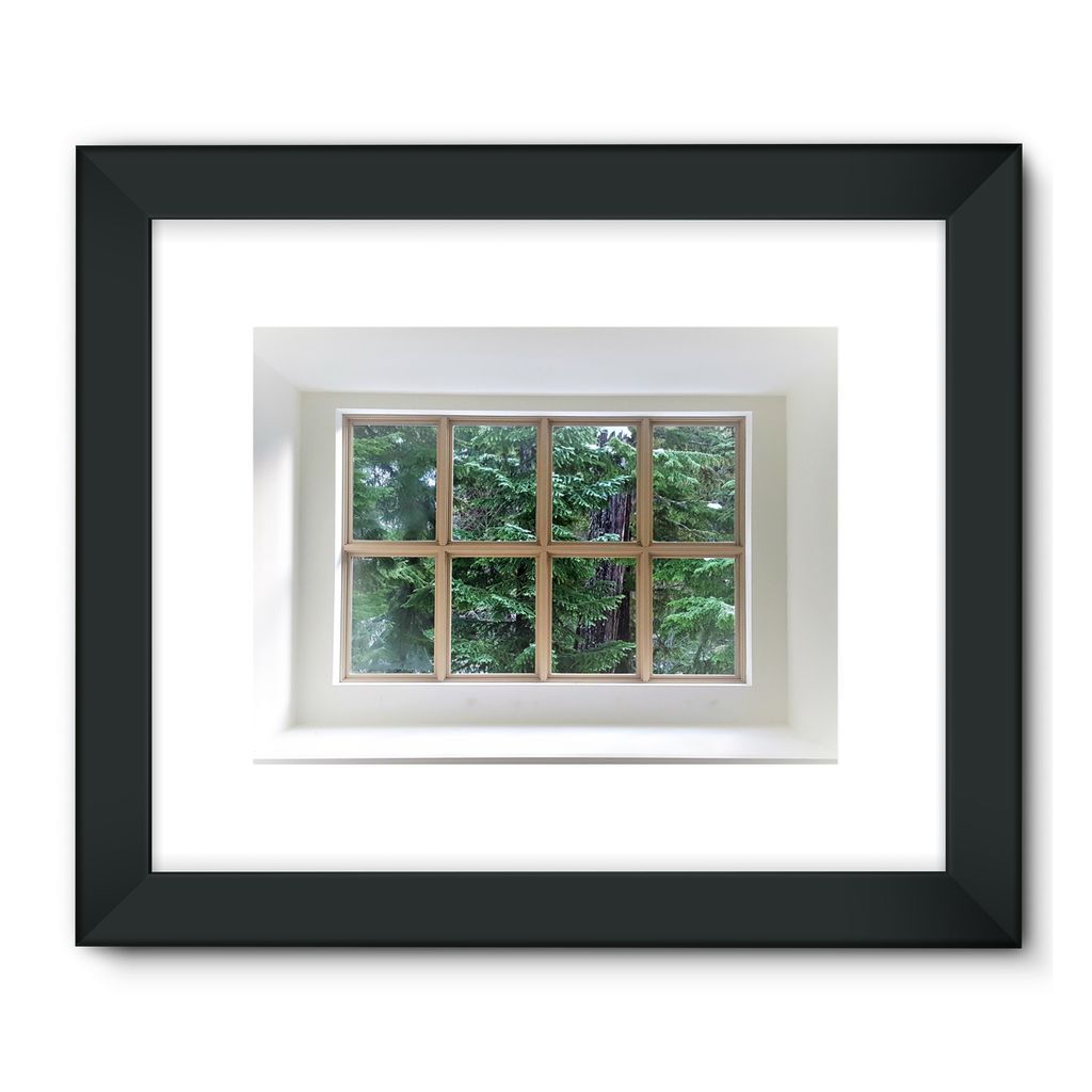 Hygge Window: Framed Fine Art Print