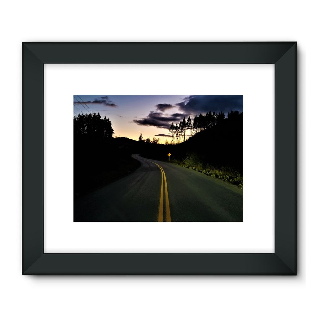 Sunset Journey:  Framed Fine Art Print