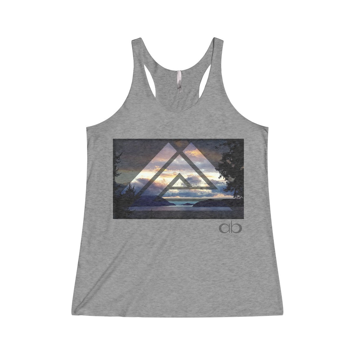 Tri- Howe Sound: Women's Tri-Blend Racerback Tank