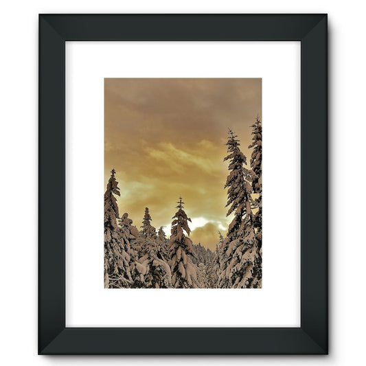 Sunset Valley: Framed Fine Art Print