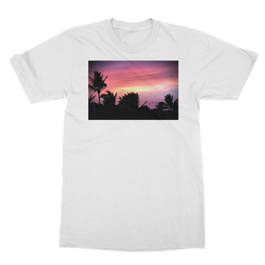 Sunset Palm Softstyle Ringspun T-Shirt