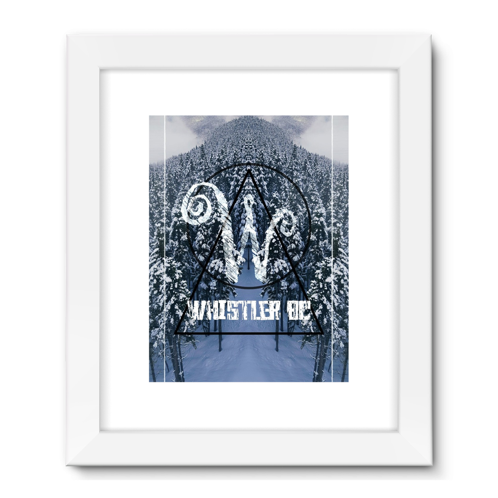 Whistler Wonderland: Framed Fine Art Print